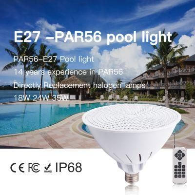 12V 120V 220V E27 LED Pool Light for Pentair Fixture
