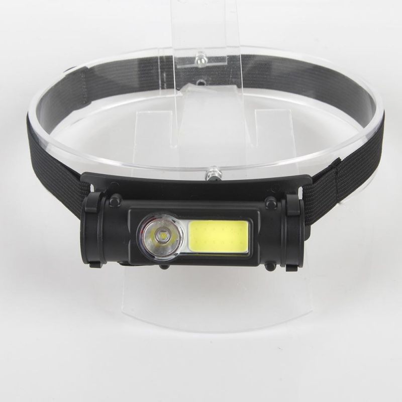 Yichen Rechargeable LED Headlamp with Dual Light Source