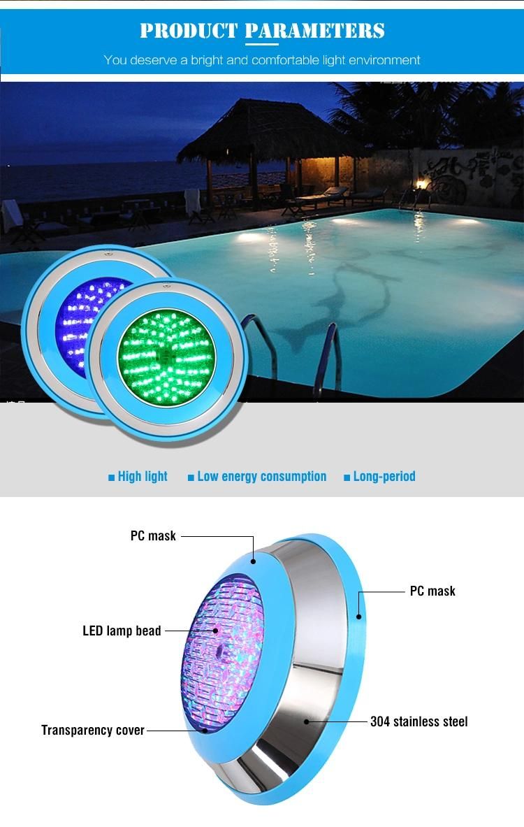 Waterproof LED Swimming Pool Lighting with Changeable Color