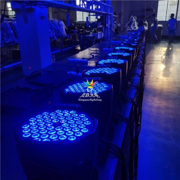 54X3w DMX RGB 3in1 LED PAR Can Light