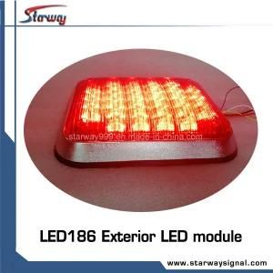 Square LED Ambulance Surface Mounted Strobe Lights (LED186)