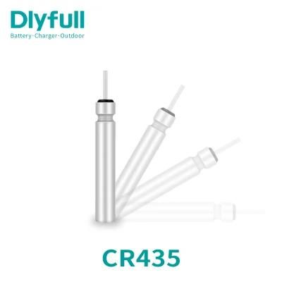 Dlyfull Manufactures Direct Sales Cr435 3V Lithium Pin Cell for Fishing Float