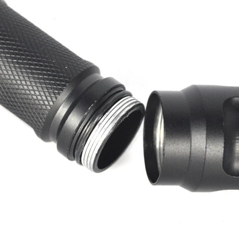 LED Waterproof Rechargeable Aluminum Torch C8 T6 Tactical Flashlight