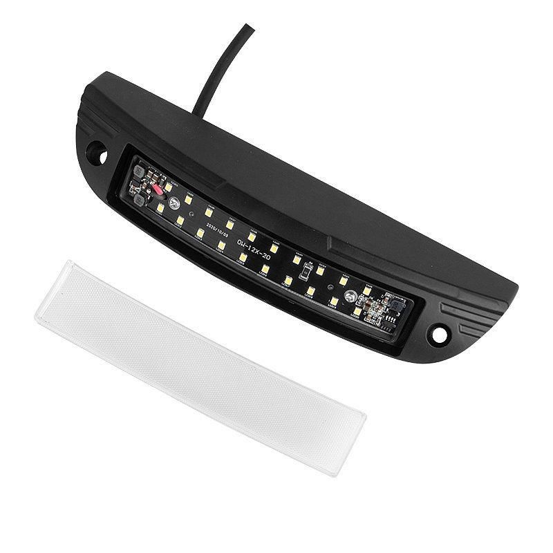 Surface Mounts 12inch 32W Angled LED Utility Flood Lights for Emergency, Utility and Leisure Vehicles
