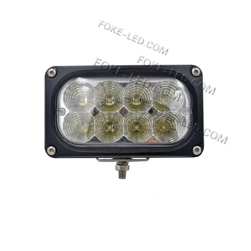 EMC Approved 5.5" 40W Waterproof Rectangle LED Agriculture Work Light