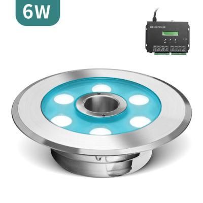 RGB DMX512 Dry Deck Fountain LED Lights