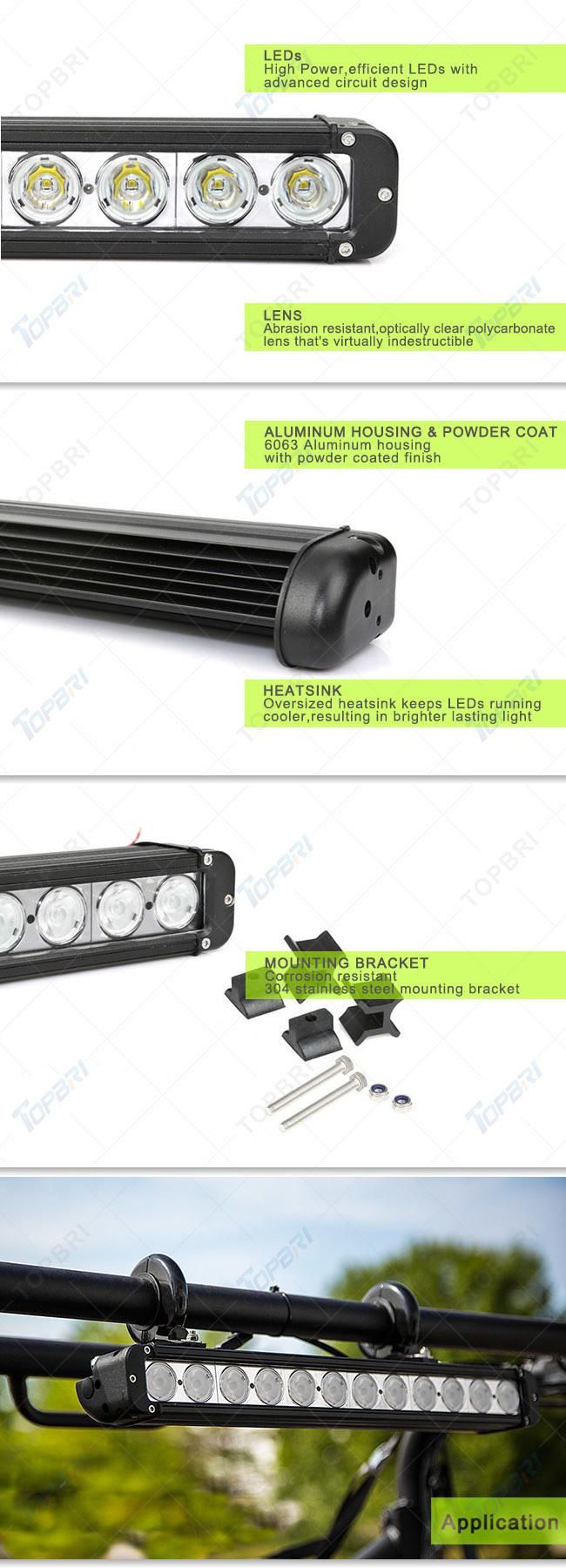 60W Automobile Lighting CREE LED Offroad Driving Lighting for Autos