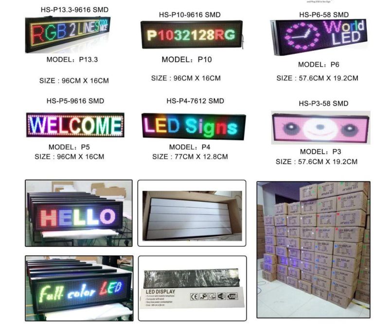 Rectangle LED Sign Letter Bulb Display Board Shopping Center Advertising Screen