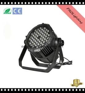 2017 Outdoor Waterproof LED PAR Can 54PCS 3W 6-in-1 LEDs for Large Concerts, TV Studio