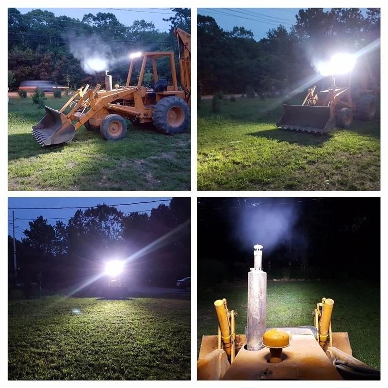 60W Waterproof Work Light LED Light Bars Spot Flood LED Headlight for Work Driving Offroad Car