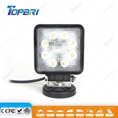 24V Square Truck Epistar 3W LED Work Light