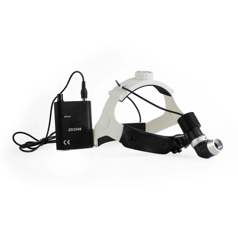 Rechargeable Wire Type LED Surgical Headlight with Loupes