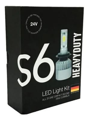 Nuevo Kit Luces LED S9 S20 9s N2 N1 Alta Y Baja Con Cooler Heavy Duty HD Bi LED H1 H4 H7 H11 44000 Lumens Luces CREE LED S6 Plus