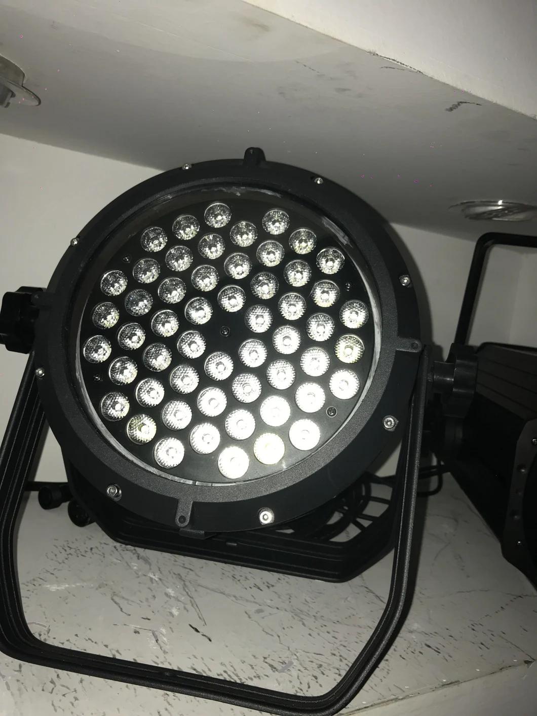 LED Flat PAR Can 54X3w 4 In1 RGBW DMX LED Uplight LED Stage Wash DJ Club PAR Light