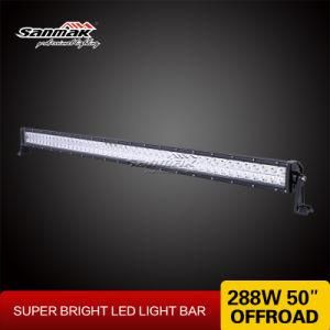 Waterproof IP67 Epistar 50&quot; Double Row LED Light Bar