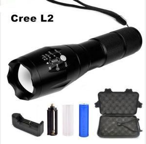 Outdoor Camping 18650 CREE L2 2000lm Sos Emergency Lighting LED Flashlight Torches