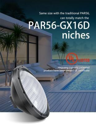 High Voltage Aluminum Replacement 20W LED Swimming Pool Light 12V Gx16D Base with UL/TUV