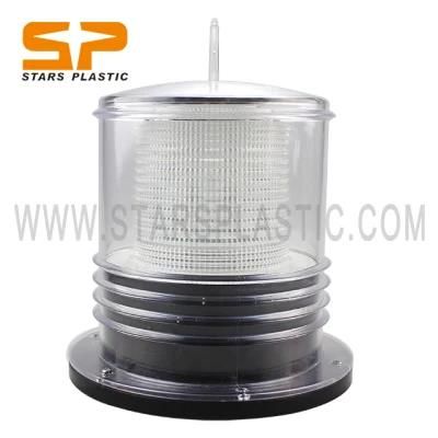 LED Solar Marine Navigation Light Used at Dock