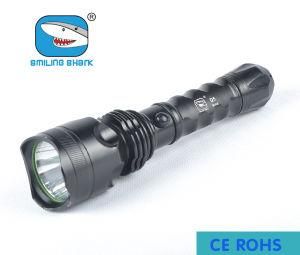 3W Outdoors LED Flashlight Rechargeable Spotlight Torch