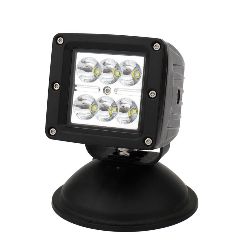 Hot Sale CREE 24W 3inch Rectangle 12/24V Spot/Flood LED Driving Light for SUV Atvs Offroad