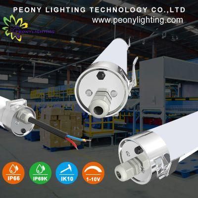 2021 New Design IP69K 40W LED Tri-Proof Light Three Proof Linear Lamp