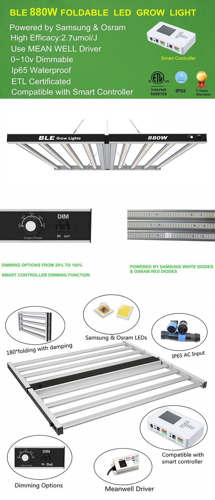 Full Spectrum LED Grow Light Flower Plant Phyto Growth Lamps for Aquarium Greenhouse Plant Growing