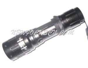 Adjustable High Power Cree Q3 Flashlight 1*18650 or 3*AAA Battery (YA0028)