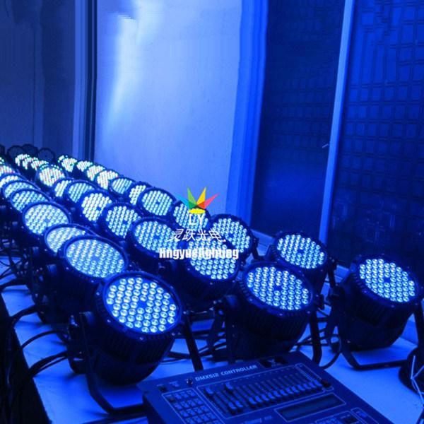 54X3w RGB 3in1 Outdoor Waterproof LED PAR Can Stage Lighting