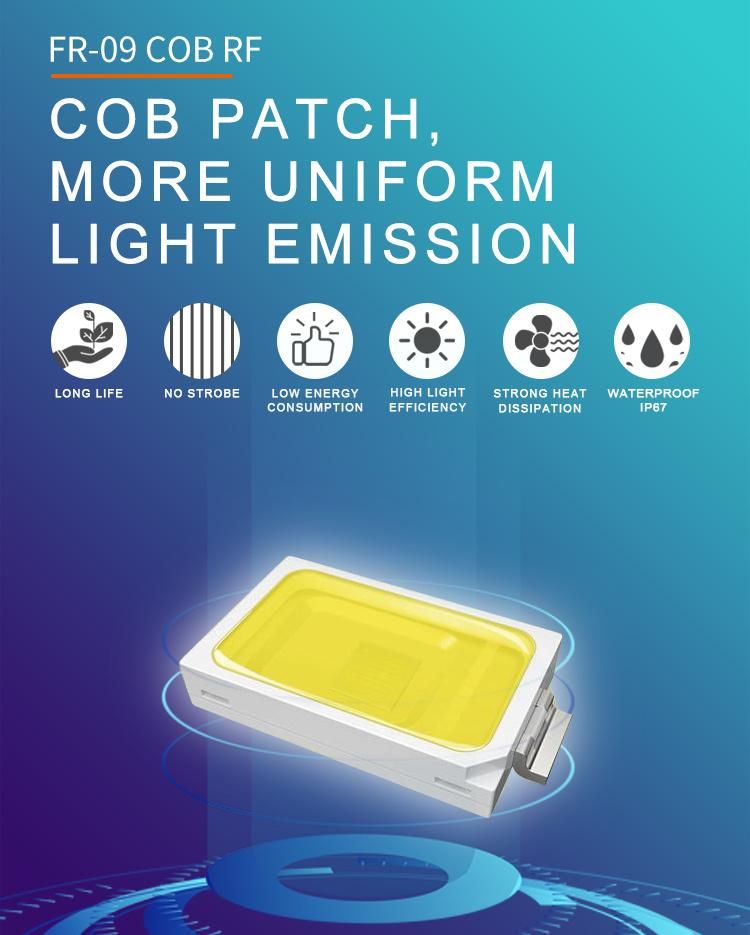 360 Light Outdoor Rechargeable LED Camping Light COB Super Bright Big Size Panels Fishing Rod Light for Night Market