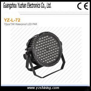 Stage 72pcsx3w Waterproof LED PAR Light