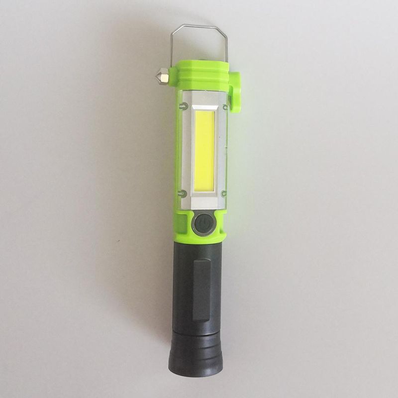 Yichen COB LED Work Light with Window Breaker & Belt Cutter