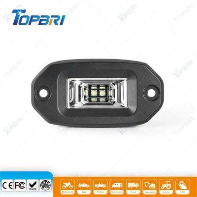 CREE Auto Motorcycle 20W Head LED Work Light with Flush Mount