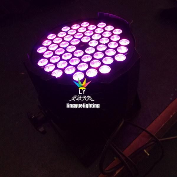 Ce RoHS DMX 54X3w RGB Stage LED PAR Light for Night Club