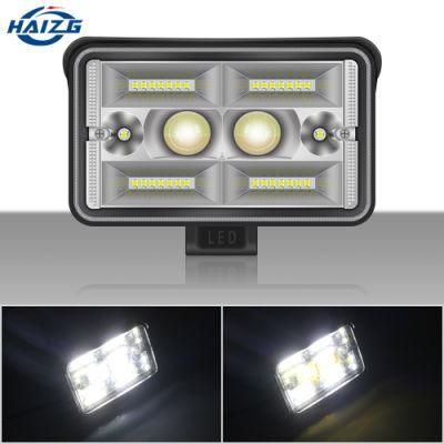 Haizg Hot Sell LED Bar Lights 40W Dual Color Car LED Work Light for Truck Jeep Headlamp