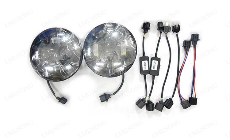 7 Inch Jeep Wrangler LED Headlight 45W IP67 Offroad Auto Parts