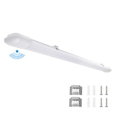 Triproof Light with Motion Sensor Bathroom Lighting Fixture