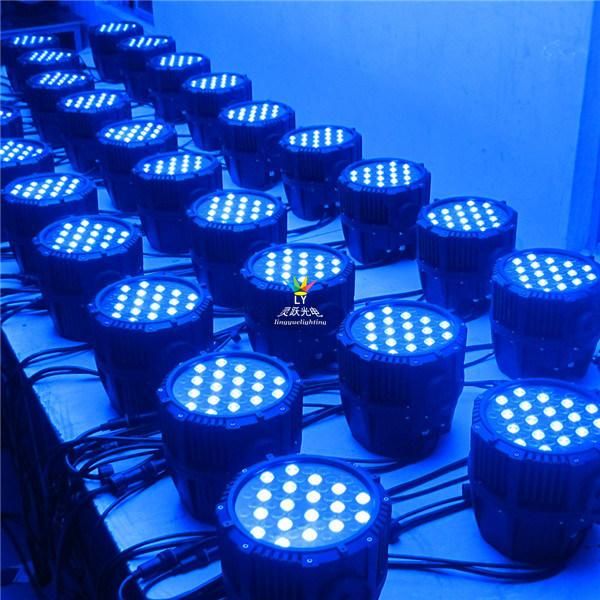 Outdoor Waterproof DMX RGBW LED PAR 64 Light 54X3w IP65