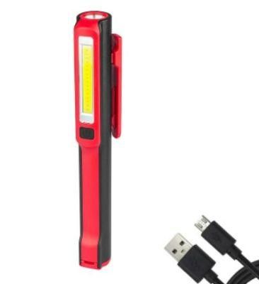 Dual LED Source Rechargeable Pocket Light