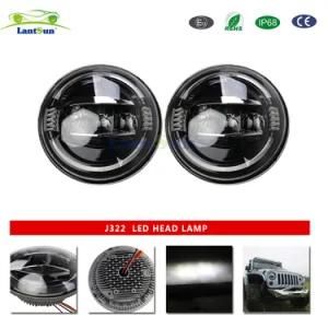 LED Motorcycle Headlight High/Low Beam for Jeep Wrangler off-Road Vehicles LED Head Lamp J322