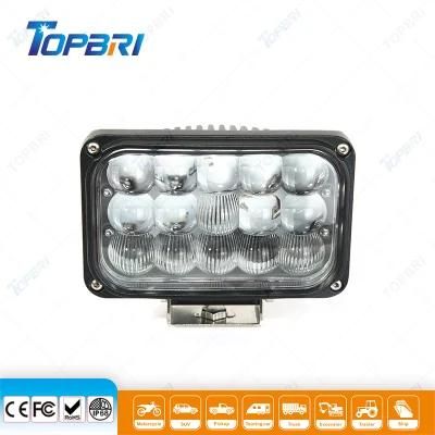 Rectangle 45W CREE LED Auto Work Lamps for Trucks