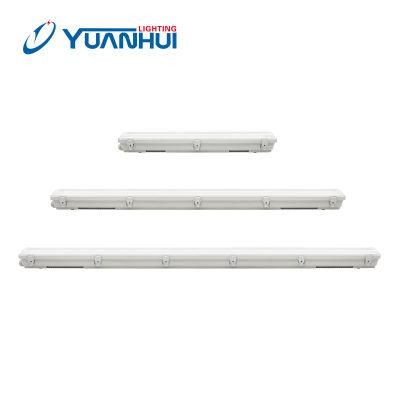 24W Waterproof LED Linear Light with Motion Sensor for Factory