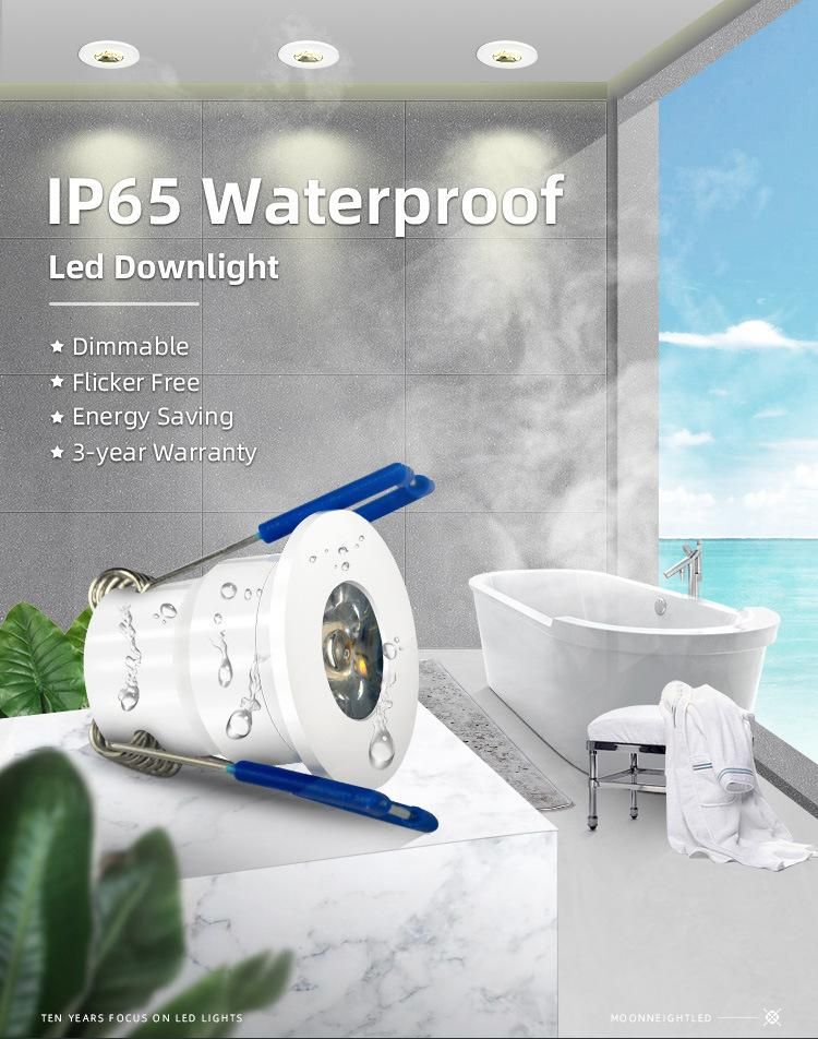 Ra90 High Lumen LED Cabinet Light IP65 LED Spotlight