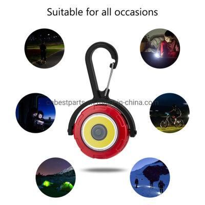 Wholesale Outdoor Mini Torch Lamp Cr2032 Button Battery Portable Torch Light 3 Modes Emergency LED Keychain Flashlight