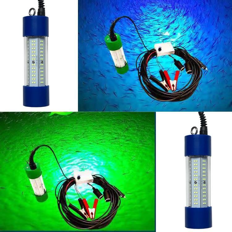 DC12V IP68 100W Green Color Boat Night LED Underwater Fishing Bait Light