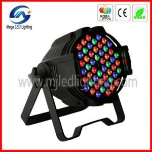 54 X 3W RGBW Stage Equipment LED PAR 64