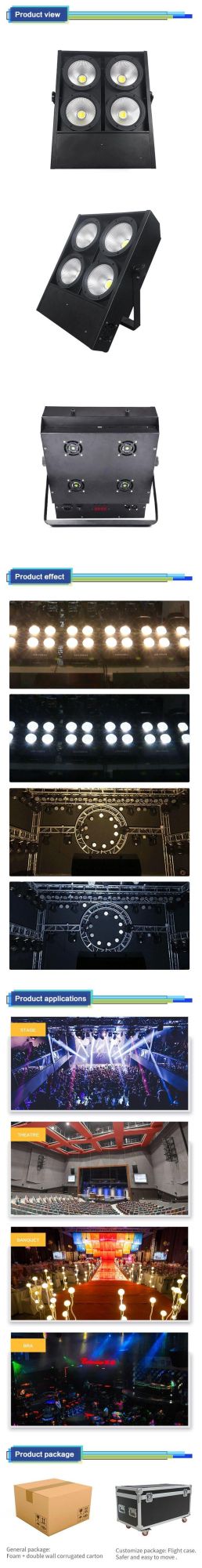 Hot Selling Stage Lighting 150W LED 4PCS Viewer Light PAR Light Bar Light