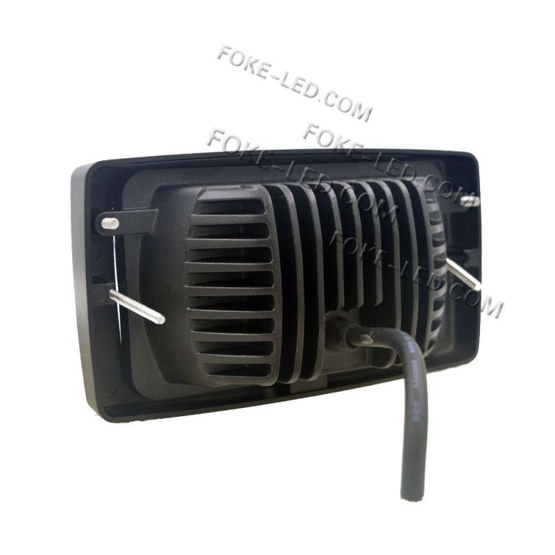 High Quality EMC Approved 7" 40W LED Tractor Work Lights Flood/High/Low Beam for Massey Ferguson/John Deere