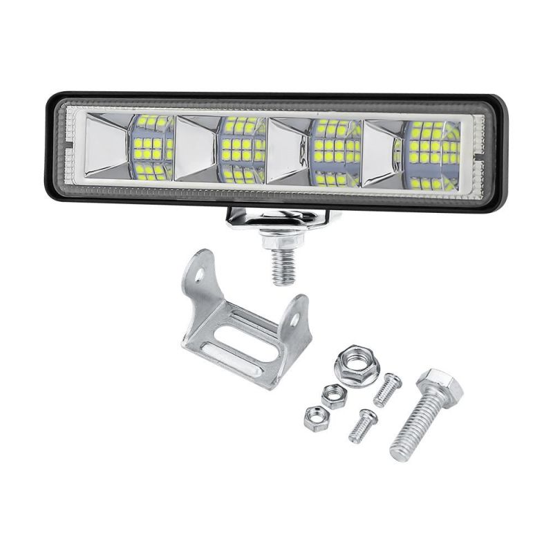 Dxz White 6inch 24LED Wholesale DRL Dual Color White Amber Flush Mount Slim Work Light for Truck 12V 24voffroad Auto Cars
