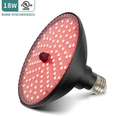 Swimming Pool Lamp Underwater LED Light Aluminum 12V 54W PAR56 COB RGB+Warm White&lt;Sb1016&gt;