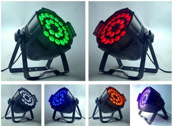 24*18W LED Stage PAR Indoor LED PAR Can Rgbaw UV LED PAR Light